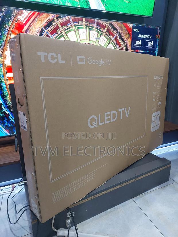 TCL 50" T6d Qled Google Tv, New 2026