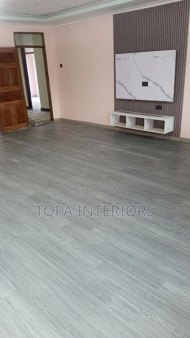 Easy To Clean Wooden Plank Design Mkeka Mbao Waterproof Floor Carpets