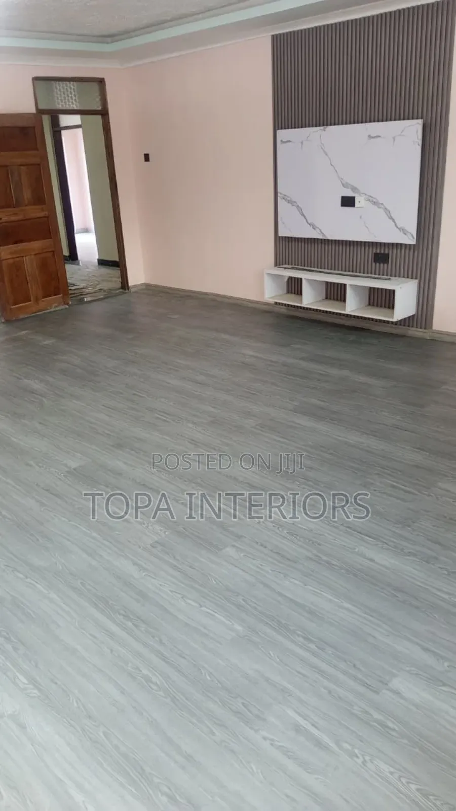 Easy To Clean Wooden Plank Design Mkeka Mbao Waterproof Floor Carpets