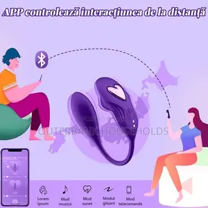 Multifunctional Innovative Slip Vibrator Sex Toy With App