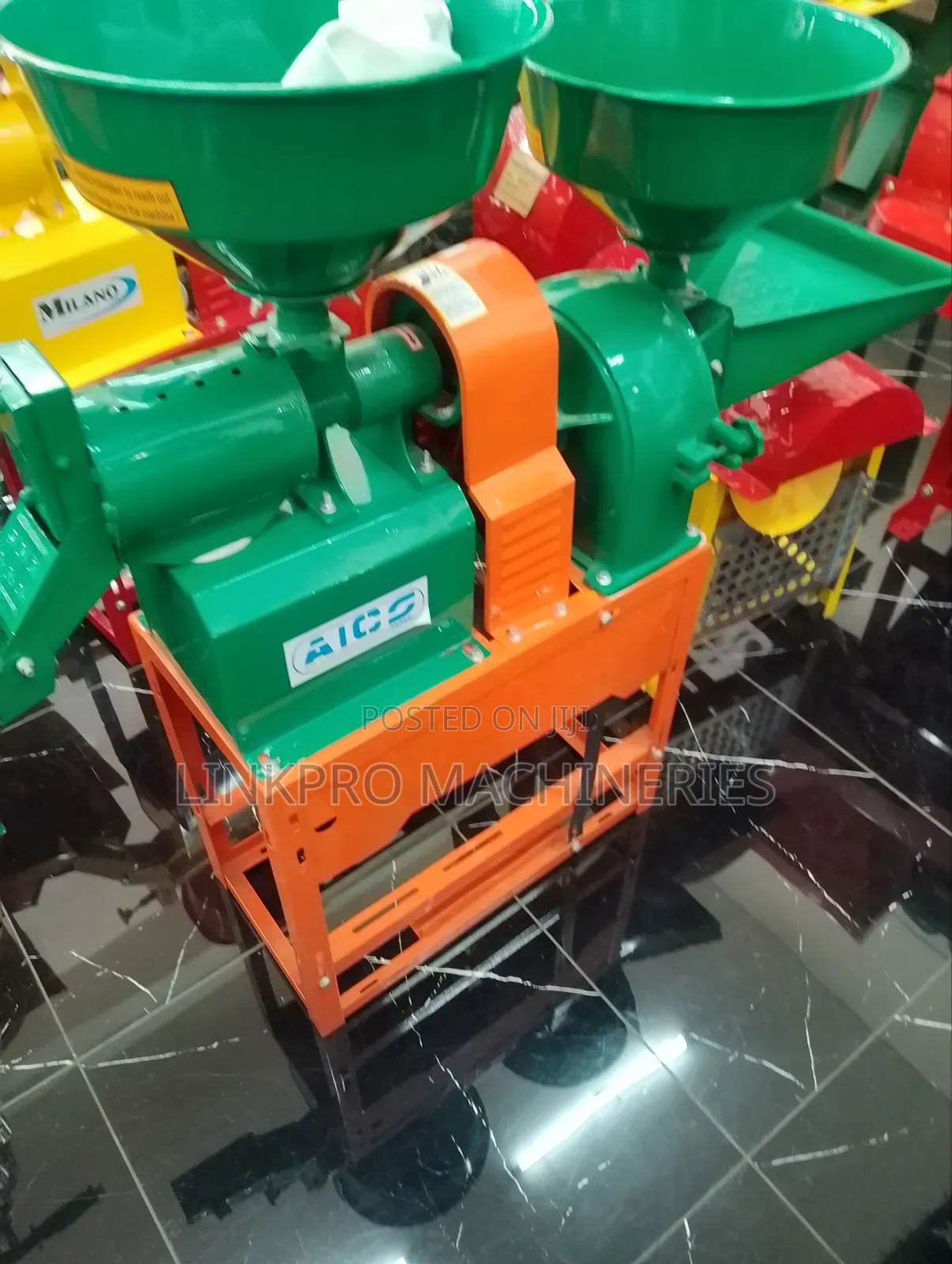 3hp Aico Japan Rice Milling Machine 200kg/H Without Motor