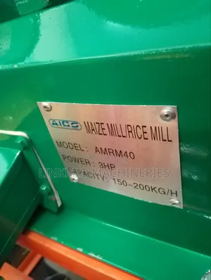 3hp Aico Japan Rice Milling Machine 200kg/H Without Motor