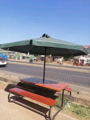 Bench With Umbrella