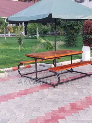 Bench With Umbrella