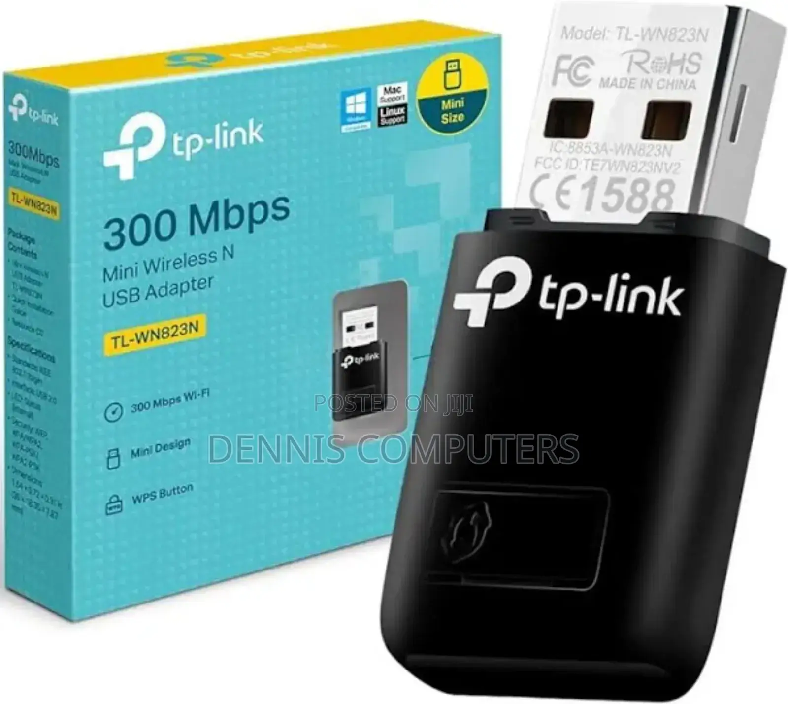 Tp-link 300mbps Wireless N Mini Usb Adapter - Tl-wn823n