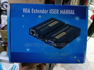 Vga Extender Over Cat6 Up to 330ft / 120m Vga Extension Adapter.