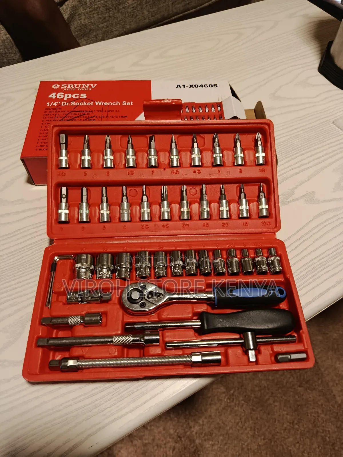 46pcs Socket Wrench Set