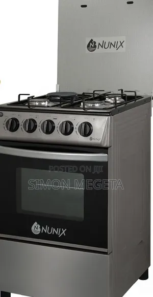 Nunix 50×55 3+1 Standing Cooker – New Model With 3 Gas Burners