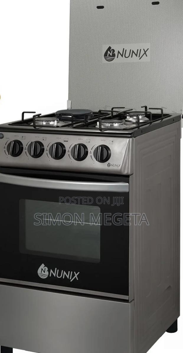 Nunix 50×55 3+1 Standing Cooker – New Model With 3 Gas Burners