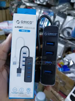 Orico Twu3-4a Portable 4-Port Usb Hub Usb 3.0 Splitter Adapter