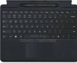 Microsoft Surface Pro 8/9/X Signature Keyboard With Pen Holder, Backli