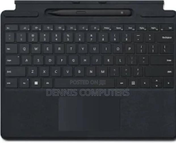 Microsoft Surface Pro 8/9/X Signature Keyboard With Pen Holder, Backli - thumbnail 2