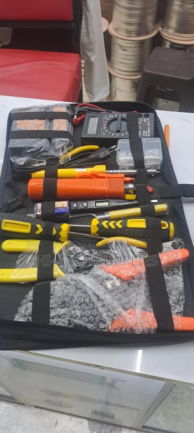 Professional-Grade Networking and Maintenance Tool Kit 14pcs - thumbnail 2