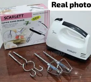 High Power 260wtts Scarlet Super Hand Mixer