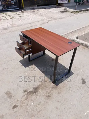 Metallic Drawered Table