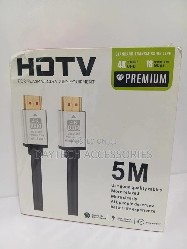 Premium Hdmi Cable 5m - Black