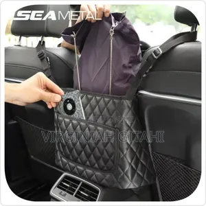 High Quality Pu Leather Car in Between Seat Organizer