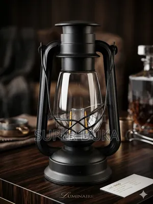 Farmhouse Lantern Table Lamp.