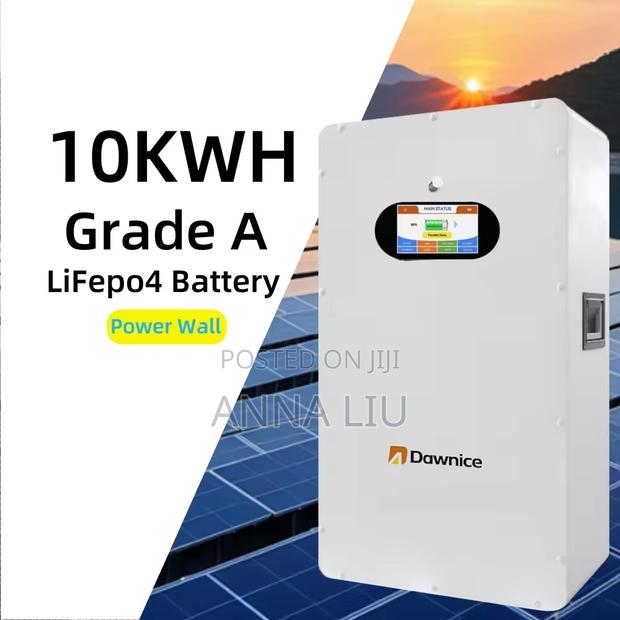 Wall-Mounted 10kwh Dawnice 51.2v 205ah Lithium Pack