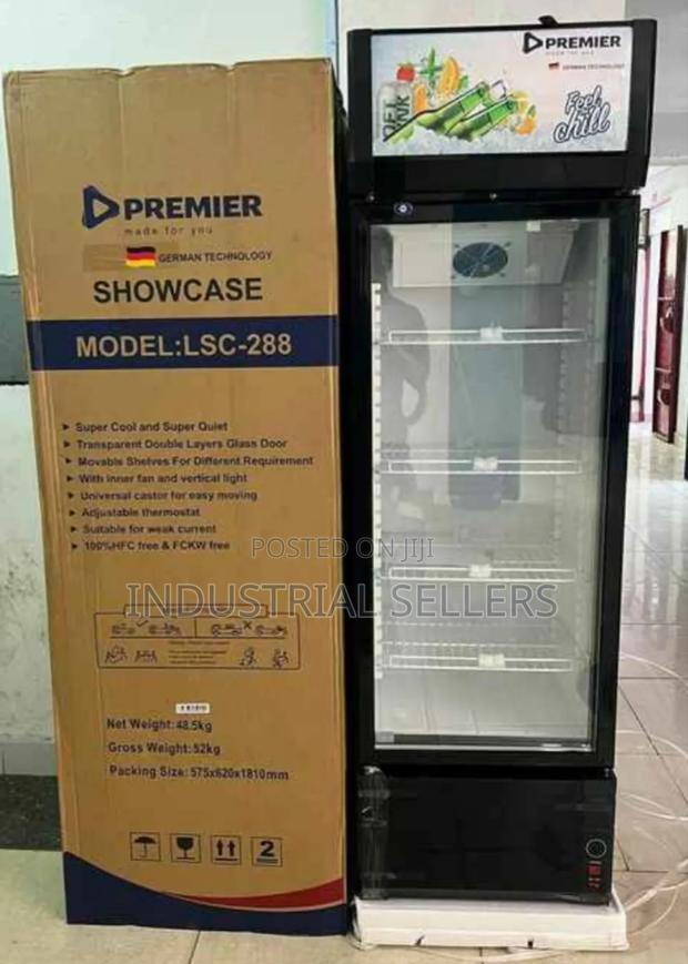 Top Premier Single Door Commercial Display Chilller 288l