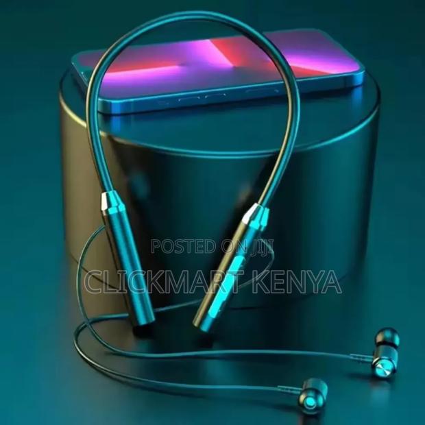 Bluetooth Neckband Headphones Wireless Headset With Quality Sound - thumbnail 3