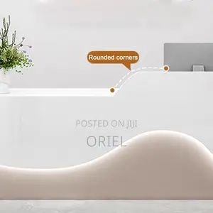 Recption Desk : 1.8m Sleek Professional Office Reception Desk