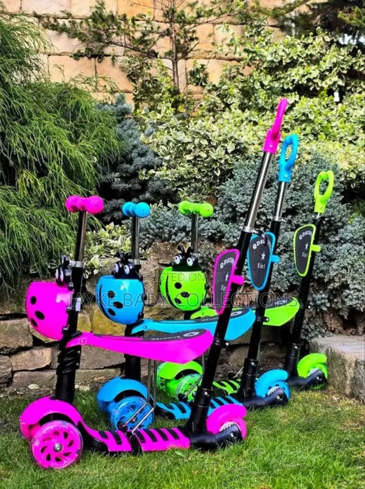 5-in-1 Kids Scooter With Seat – Grows With Your Child