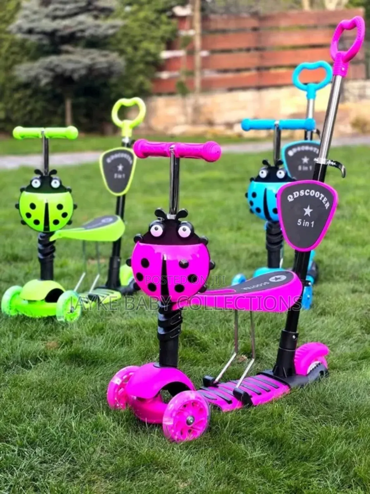 5-in-1 Kids Scooter With Seat – Grows With Your Child