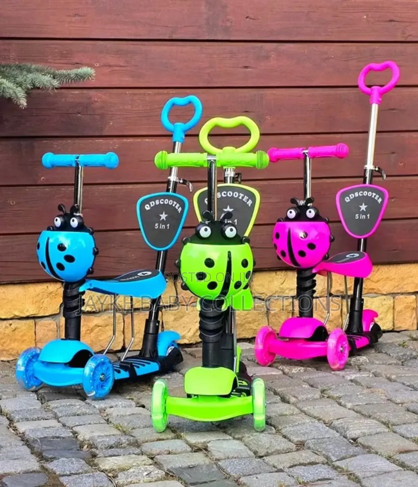5-in-1 Kids Scooter With Seat – Grows With Your Child