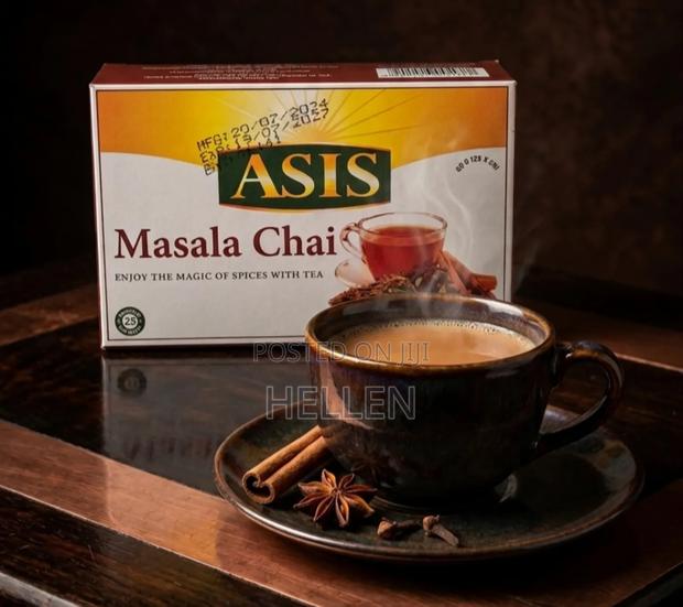 Asis Masala Chai - Spiced Kenyan Tea (25 Bags)
