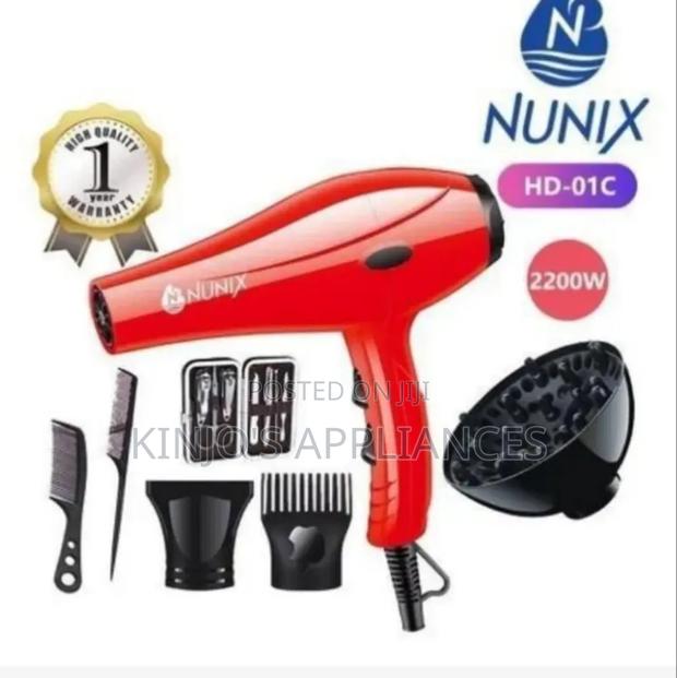 Nunix Hd01c With Accessories Blowdry - main view