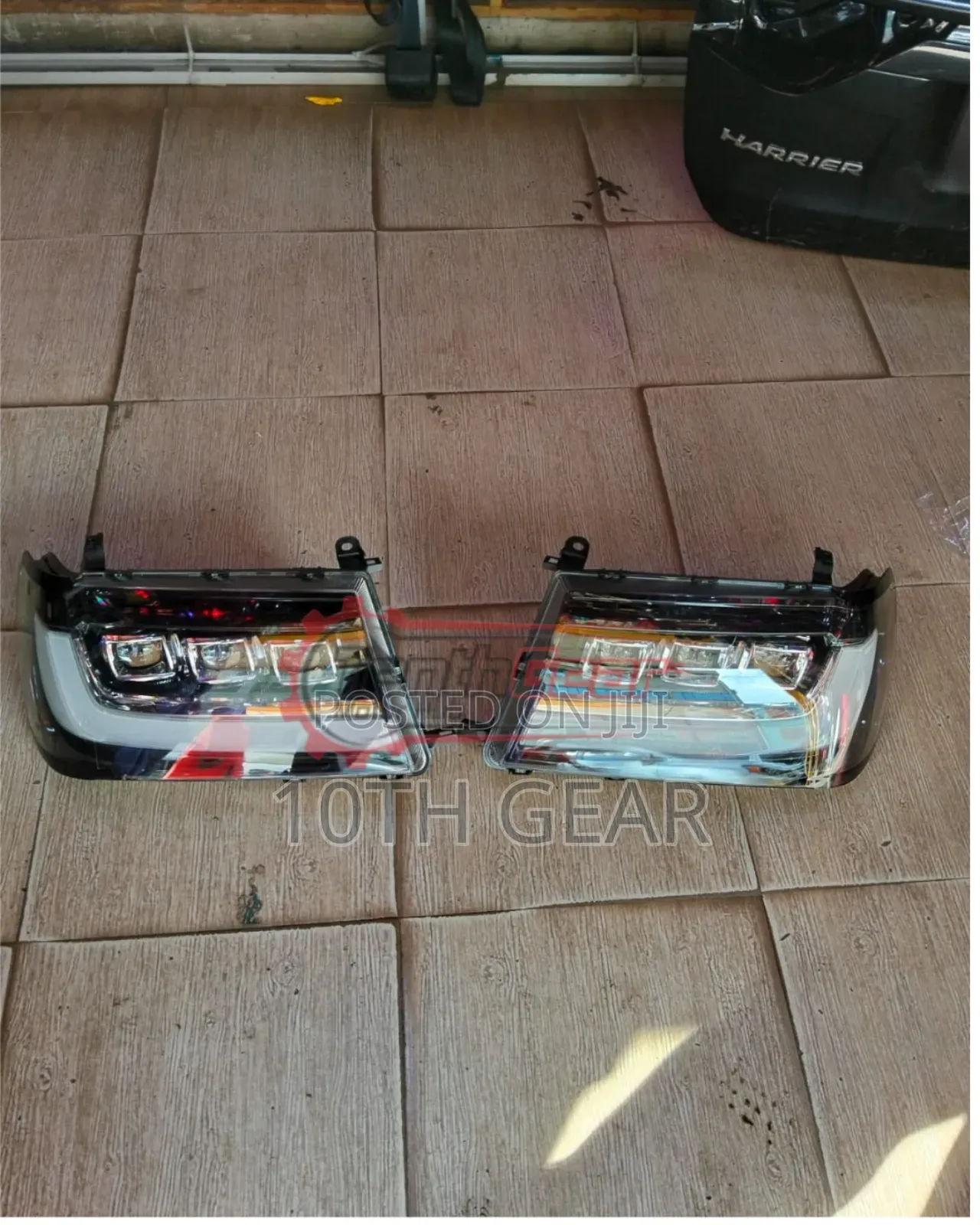 Head Lamp Land Cruiser Fj 100 Aftermarket. Pair/Set