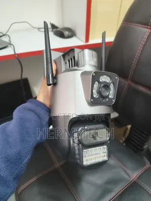 Dual Lens CCTV Quality Light for Night Vision Two Antennae for Signal