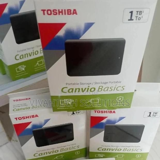 Toshiba Canvio Basics Usb 3.0 1tb External Hdd Hard Drive - main view