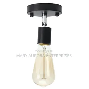 Metallic Lamp Holder