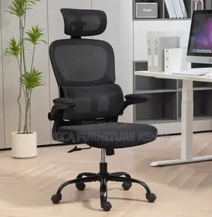 Ergonomic Computer Chair With Lift-Up Armrests