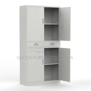 4-Door's Steel Office Filling Cabinet With Drawers