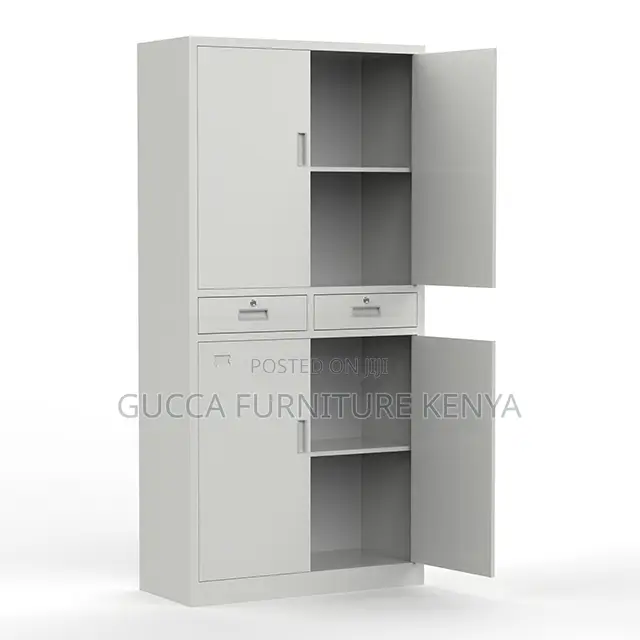 4-Door's Steel Office Filling Cabinet With Drawers
