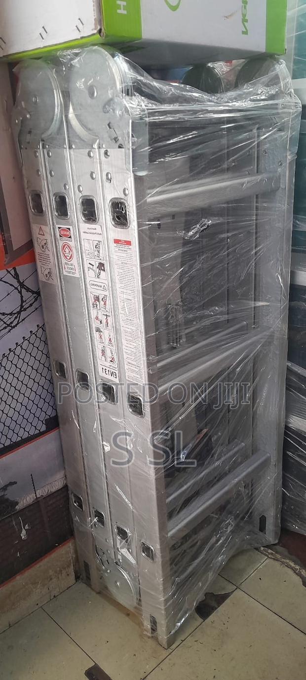 4x3 Extra Heavy Aluminum Folding Ladder
