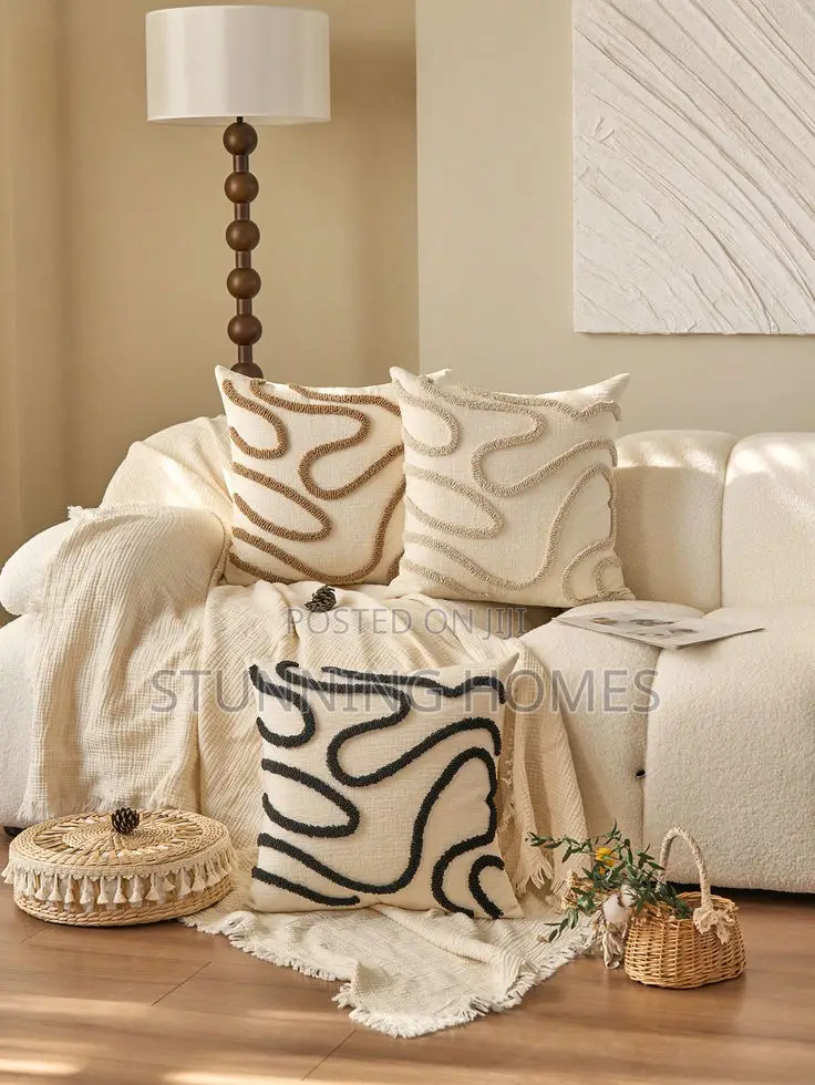 Minimalist Bohomeian Tufted Pillow Cases