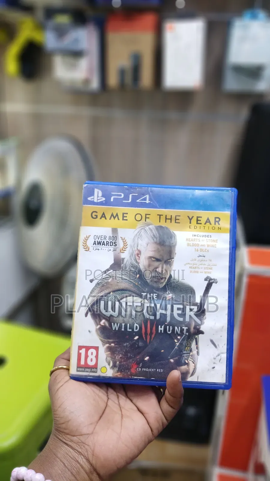 The Witcher Wild Hunt Game of the Year Ps4 Used V.Game Def