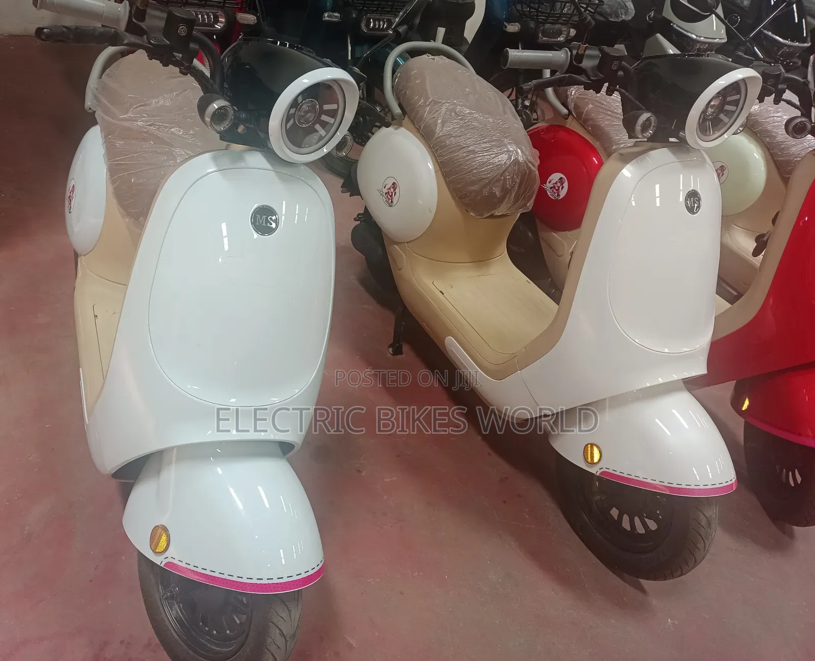 New Motorcycle 2025 White