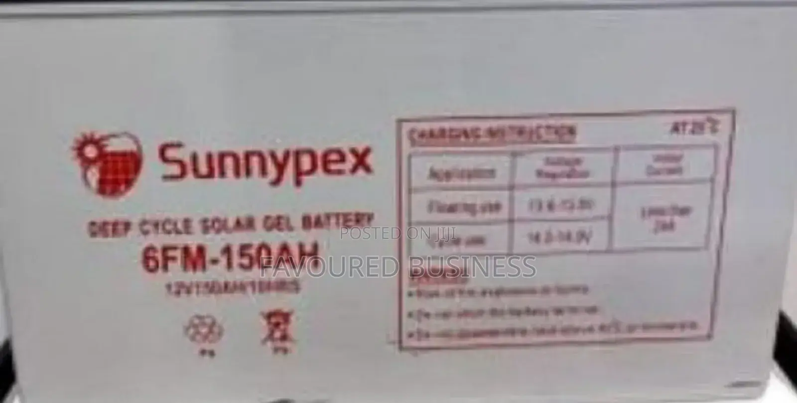 Heavy Duty Solar Battery 150ah /12vts Solar Battery