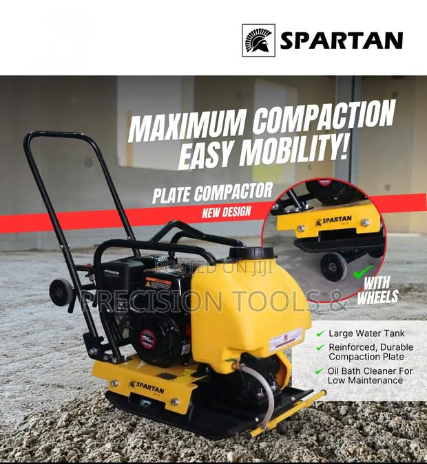 *Spartan Plate Compactor* 90kg, Petrol Engine