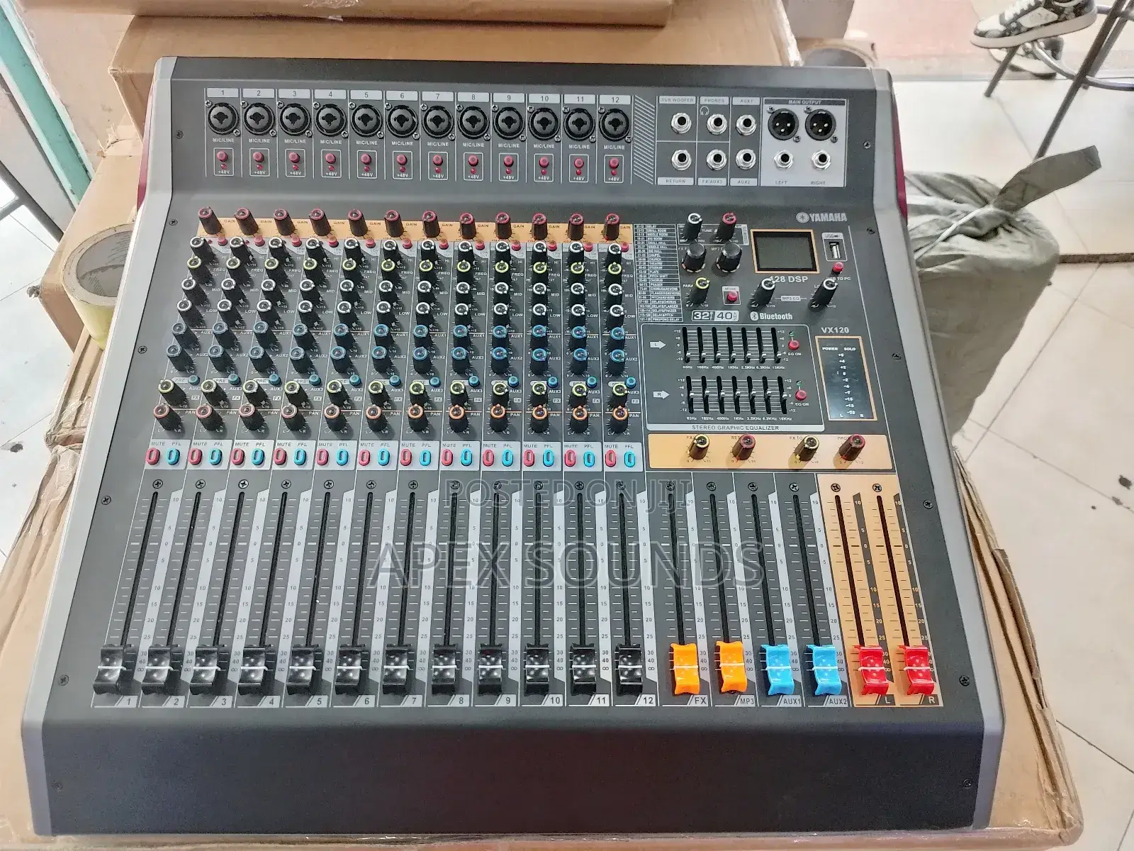 12ch Powered Mixer