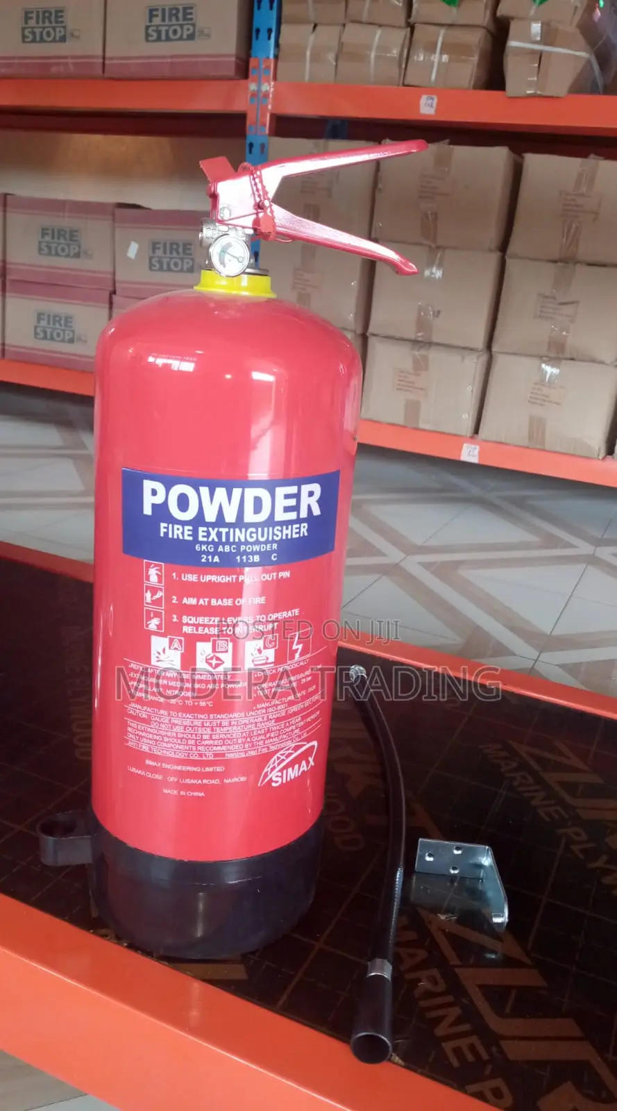 6kg Abc Powder Fire Extinguisher- Www.Moderaltd.Co.Ke