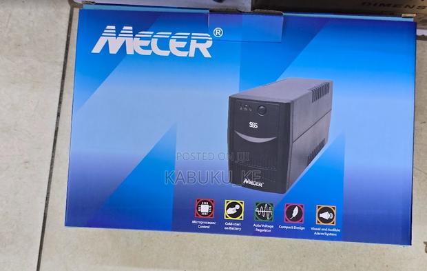Mecer 850va Line Interactive Ups - Black. - main view