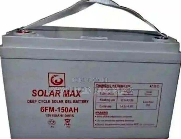 Quality Solar Max 150ah/Orginal Solar Battery - main view