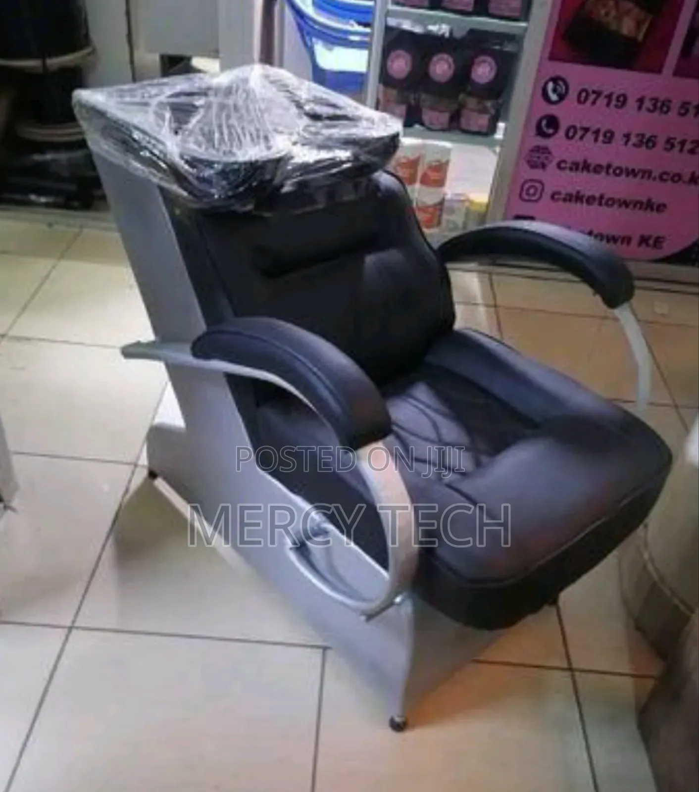 Modern Executive Barber Chair With Sink