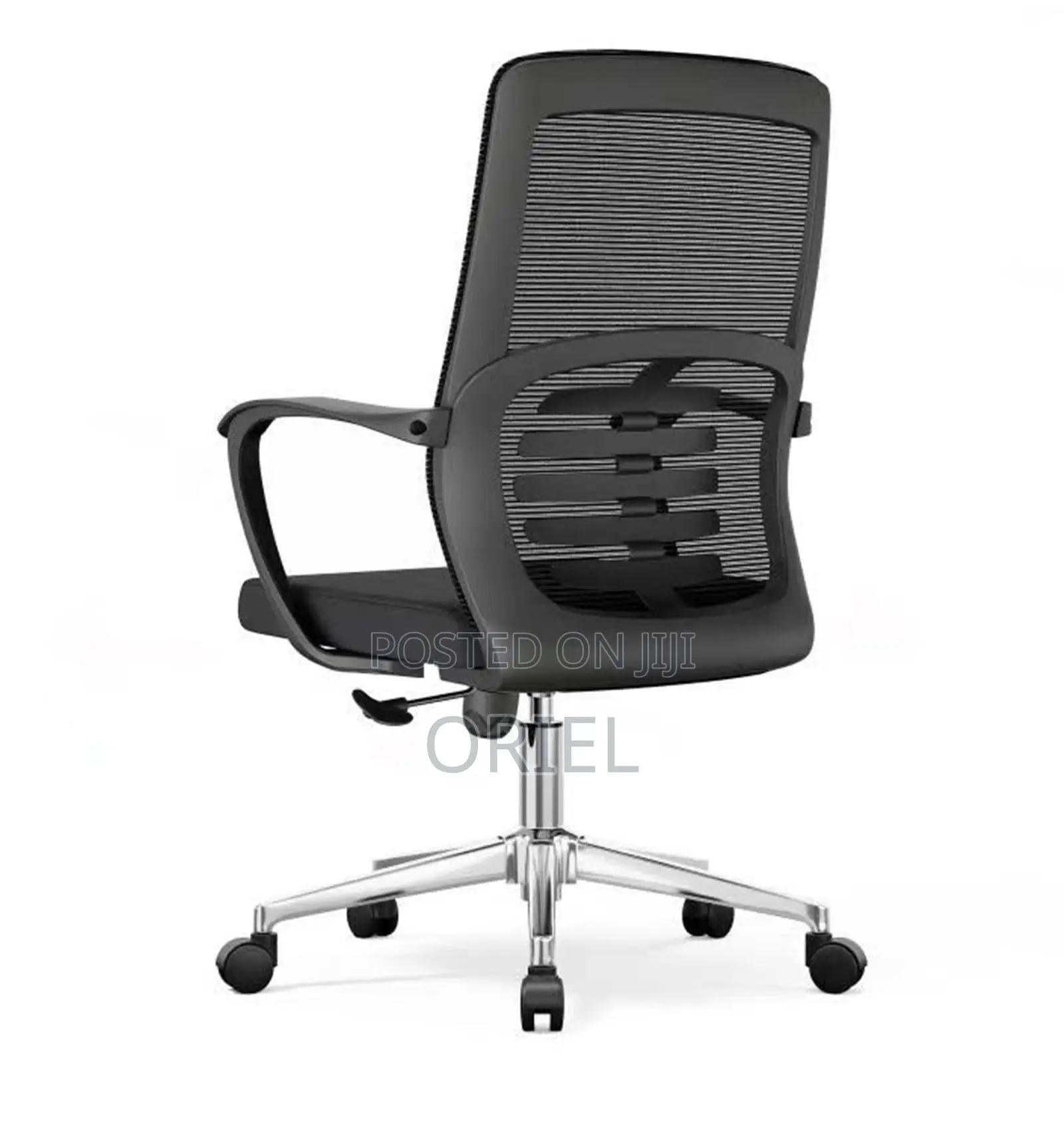 Office Chair : Height Adjustable Mid-Back Mesh Office Chair